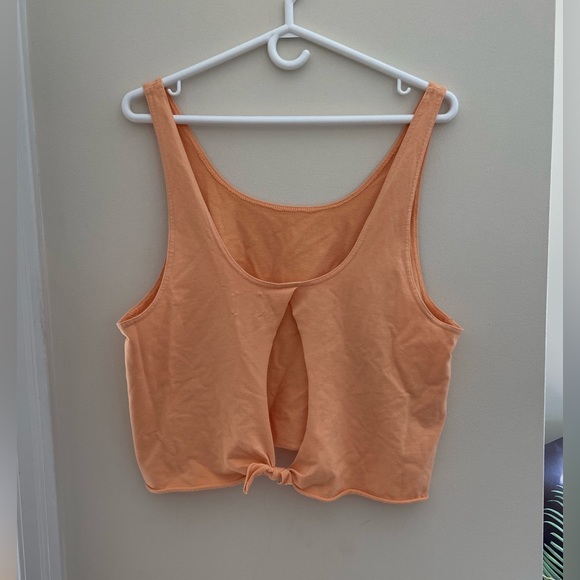 Offline by Aerie Cropped Tie Back Tank Top - Picture 4 of 4